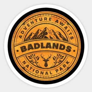 Badlands National Park Sticker